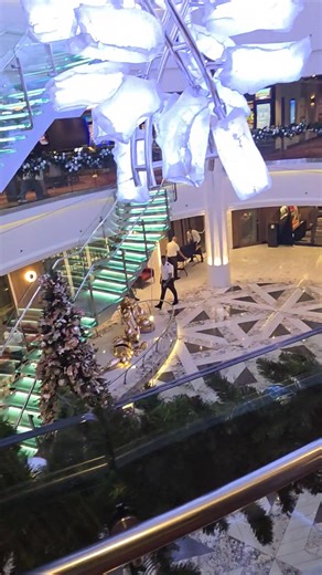 Another ship tour today, of the Norwegian Aqua! And a lot of learning about how the confusion at Port Miami works so you'll be able to make good d visions about time and lodging when you come in the night before. ...you DO come in for your cruise at least the night before, right? Meanwhile, a sweeping view of 678 Ocean Lace on the Encore, taken during yesterday's tour! | Cruise Made Easy | Facebook