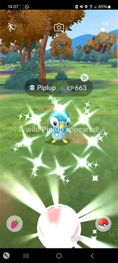 shiny piplup ✨️ #pokemon #shiny #shinypokemon #pokemongoshiny #pokemongo