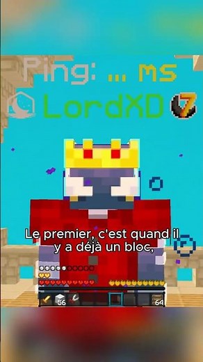 Comment ladder clutch sur minecraft !!!! TUTO