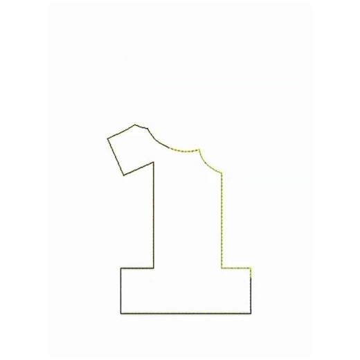 Cowboy Birthday Number 1 Applique Embroidery File | First Rodeo Birthday Shirt | Western Birthday