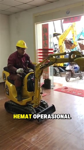 Komatsu PC01: Excavator Mini Sekecil Motor Tapi Fungsinya Serius!#komatsupc01