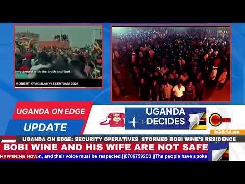 URGENT WARNING: Bobi Wine and his wife are not safe under the current security situation.