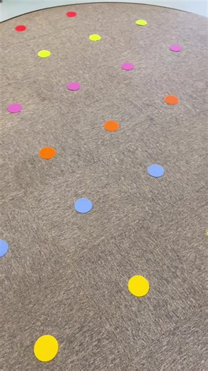 Colorful Carpet Spots for Classroom - EYFS Teachers