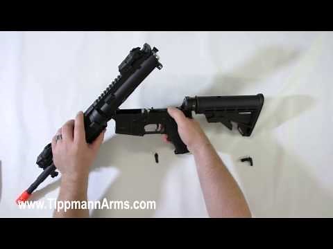Tippmann M4 Ambidextrous Selector Installation