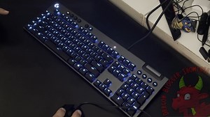 Watch Showing Logitech G815 Key Color Pattern Options with G Hub on Amazon Live