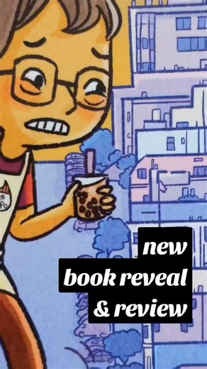 Nidhi Chanani's upcoming original graphic novel SUPER BOBA CAFE looks and reads like a love letter to mysteries, kitties and prairie dogs, monsters, milk tea boba, and the sights and food scene of San Francisco. My son and I ate. it. up. Literally couldn't turn the pages fast enough to find out what's going to happen to Aria and her Nainai next, then next, then next. Kudos, too, to comic artist Sarah Davidson for coloring the story in shades of violets, roses, teals, browns, and golds that compl