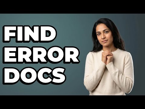 Where Can I Find Computer Error Documentation?