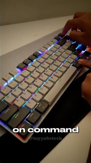 Adding a keyboard to my new gaming setup in my room - Fantech MaxFit Air 83 70% Keyboard