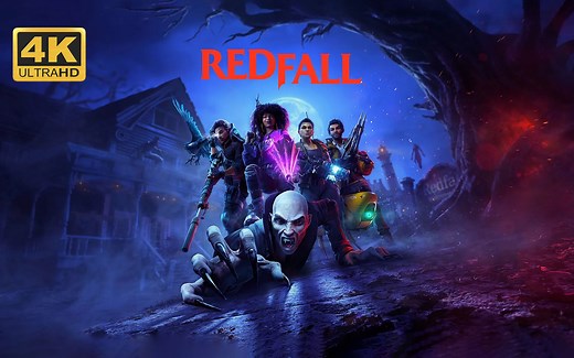 【红霞岛】4K 最高画质 全任务 全剧情流程通关攻略 猎杀吸血鬼射击游戏 - Redfall【完结】