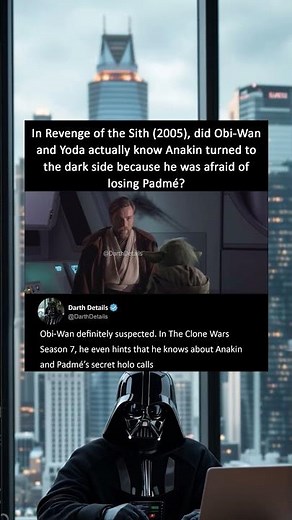 Did Obi-Wan Know About Padmé? #starwars