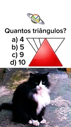 How many triangles can you count? Logical reasoning challenge.