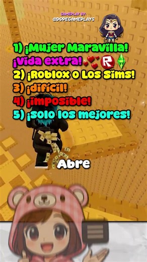 ¡SI ERES NIÑA, PERDISTE! 😱 #shorts #roblox