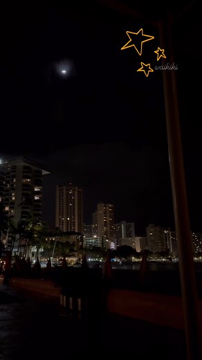 Aloha Goodnight #reels #waikiki #hawaii #nightlife | Jerome S. DelaCruz