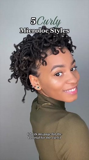 Celebrating 800 Days of Loc Journey! Watch How I Styled My Short Curly Locs