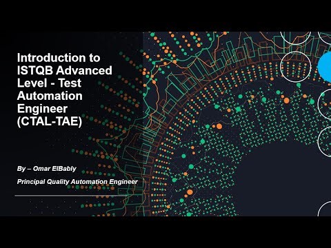01 ISTQB Advanced Level Test Automation Engineer - TAE - Introduction - بالعربي