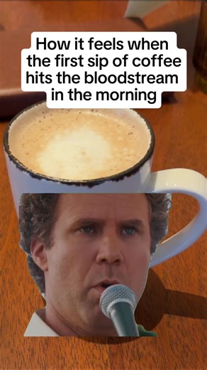 First Sip of Coffee Joy