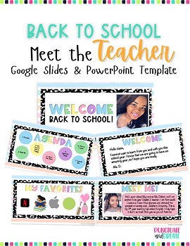 Meet the Teacher Template-Google Slides & PowerPoint