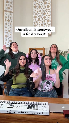 Cimorelli on Instagram: "Our new album "Bittersweet" is out now!!!!! ❤️😭 also our Bittersweet sweatshirt and t shirt are up for pre order!!!! we can't believe it's finally here after a year of hard work we are so so excited for you guys to have this album ❤️😭"