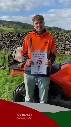 A huge well done to Rob Blakey, who recently completed his PA1 and PA2a Boom Sprayer training with excellent results. Rob works on a farm and also supports his brother Simon at BP Ag Services, who are leading the way in Yorkshire with the use of drones in agriculture, a great example of how traditional farming and new technology can work hand in hand. Rob’s preparation and knowledge really shone through during his assessments. Fantastic work, Rob! | Lowe Maintenance | Facebook