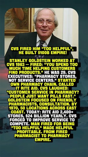 CVS FIRED HIM "TOO HELPFUL", HE BUILT $100B EMPIRE 💊🏥