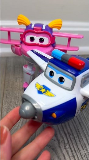 Super Wings Ellie & Paul Transform into Transformers 🤖✈️ | Satisfying Toy Transformation #toyasmr