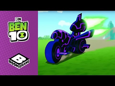 Ben 10 | Ultimate Motorcycle Transformation | Boomerang UK