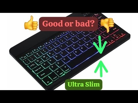 Ultra Thin Rechargeable Bluetooth Keyboard Review