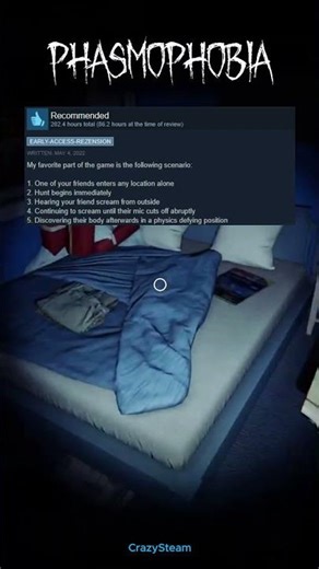 "Phasmophobia" - Funny Steam Reviews!? #phasmophobia #steamreviews #gaming