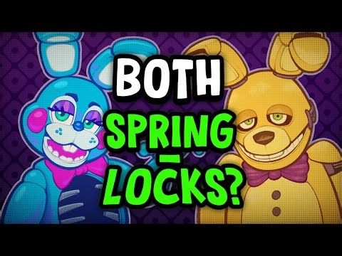 Are The Toy Animatronics SPRINGLOCK SUITS?!? | FNAF Theory