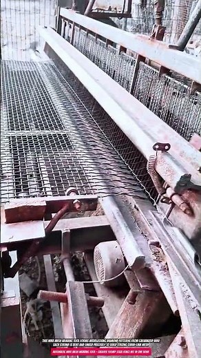 Automatic Wire Mesh Weaving Tool – Creates 100m² Steel Fence Net in One Hour