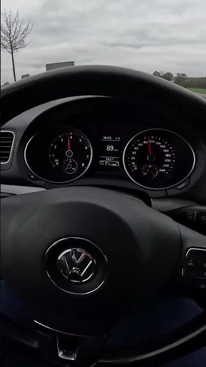 VW Volkswagen GOLF VI 1.4 TSI 6 TEST DRIVE acceleration 0-120 KM Engine Sound Beschleunigen