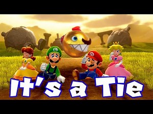 Super Mario Series - Collection of Draw Minigames - Mario vs All Characters