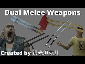L4D2 Workshop Showcase: Dual Melee Weapons