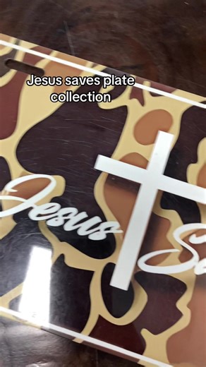 A plate you can’t lack of it in this year #fyp #plate #collection #jesussaves #2026