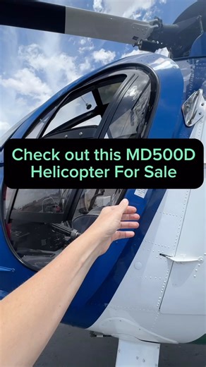 11K views · 204 reactions | Watch till the end to check it out up close. Pristine MD500D helicopter just listed by Pylon Aviation  #md500 #helicopter #mdhelicopters | Leigh Coates | Facebook