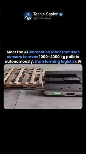 This AI Robot Replaces Forklifts in Warehouses 🤯
