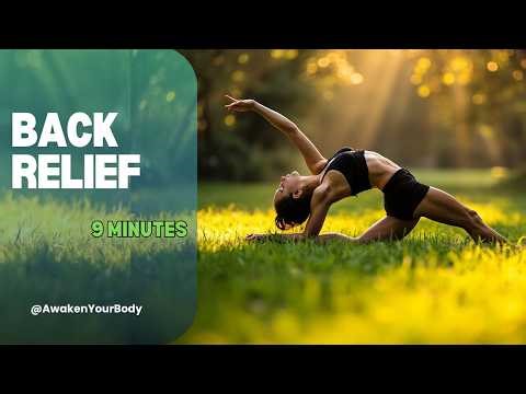 Say Goodbye to Back Pain: Ultimate 9-minute Routine After Sitting!