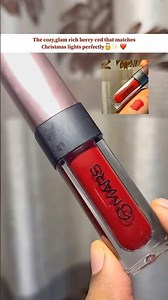 The Perfect Christmas Night Lip Shade🎄❤️ #lipstickshorts #makeupshorts #redlipstick #beauty #viral