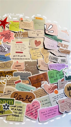 100 Cute & Aesthetic Journal Stickers You’ll Love ✨🌸