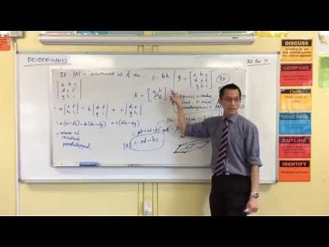 Matrix Determinants (3 of 3: How to Calculate It)