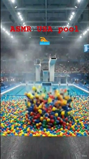 ASMR swimming pool🏊 USA 🇺🇸