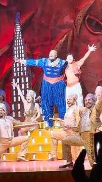 Broadway musical “Aladdin” 🎭