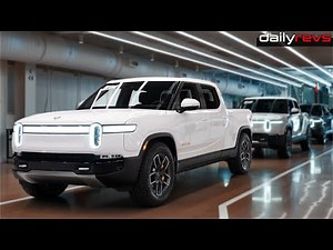 Inside Rivian Manufacturing Facility in Normal, US | Mega Factory Tour !