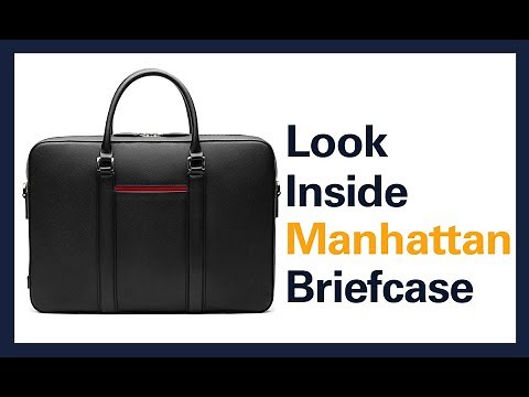 Get A Closer Look Of Manhattan Briefcase #MyMaverickAndCo | Maverick & Co. Official Unboxing