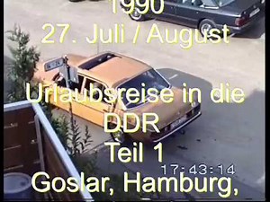 1990 1 DDR Urlaub 1 von 3 Goslar Hamburg Schwerin