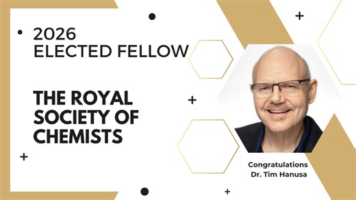 Tim Hanusa elected as a 2026 Fellow of the Royal Society of Chemists (UK)