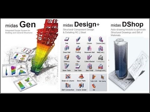 Eurocode design capabilities in midas Gen