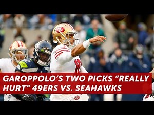 Jimmy Garoppolo's two interceptions 'really hurt' 49ers in Week 13 loss to Seahawks | NBC Sports BA