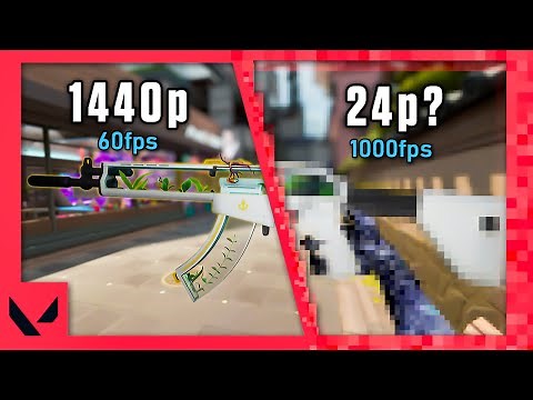 ULTRA SETTINGS VS LOW SETTINGS VALORANT