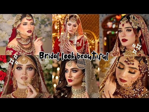 30+Barat Bridal Look | Latest Pakistani & Indian Bridal Makeup and Dress 2025